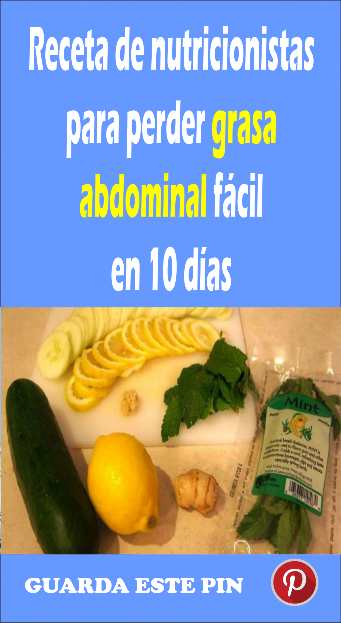 Receta de nutricionistas para perder grasa abdominal fácil en 10 días TU CONSULTA